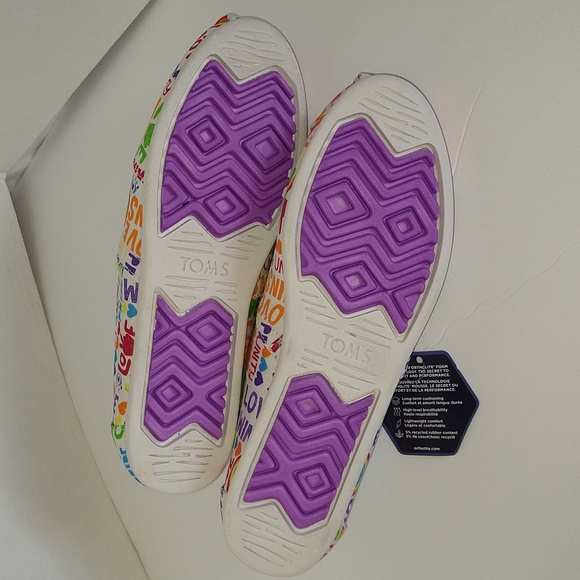Toms alpargata pride inspired slip on shoes - Picture 13 of 13